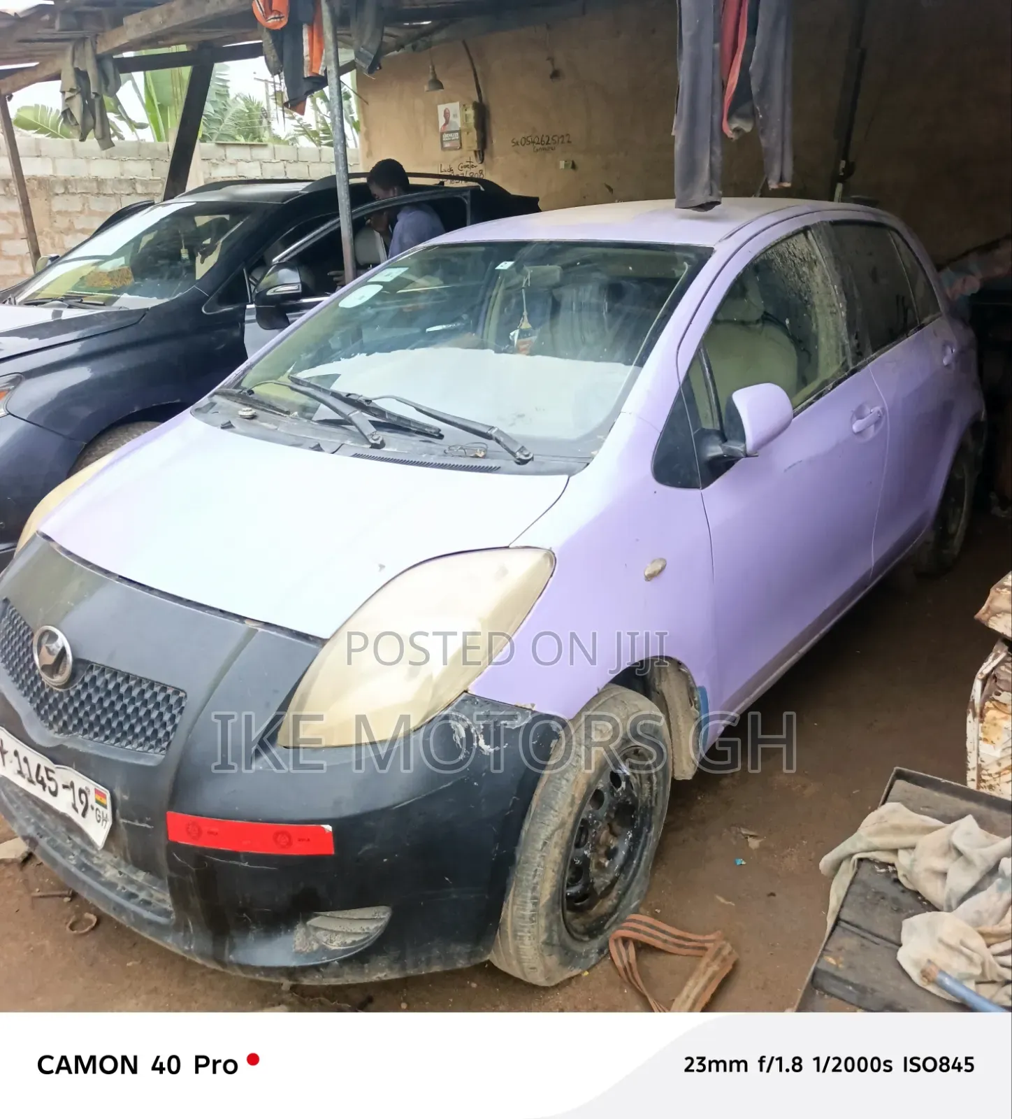 Toyota Vitz 2010 Purple