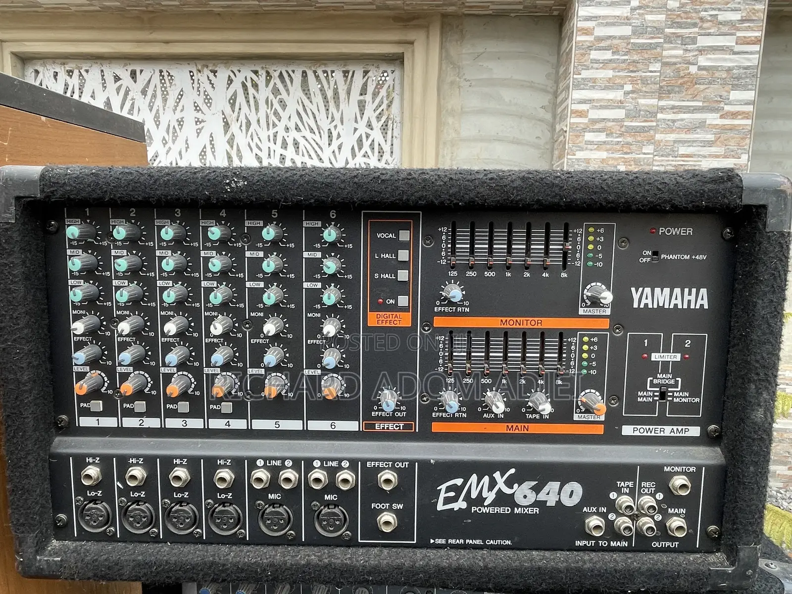 Original Yamaha Mixer With Amplifier