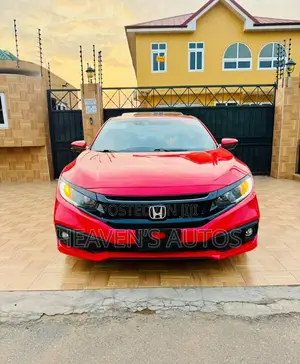 New Honda Civic Sport Sedan 2020 Red