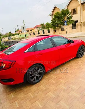 New Honda Civic Sport Sedan 2020 Red