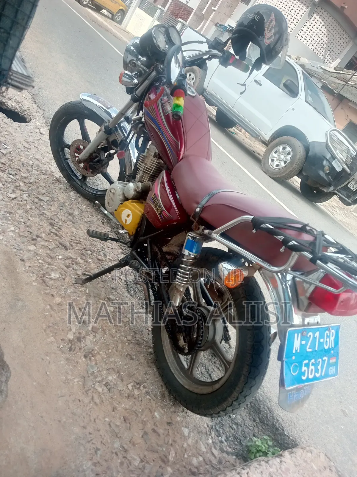 Haojue HJ125-8F 2021 Brown