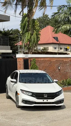 Honda Civic LX Sedan 2019 White