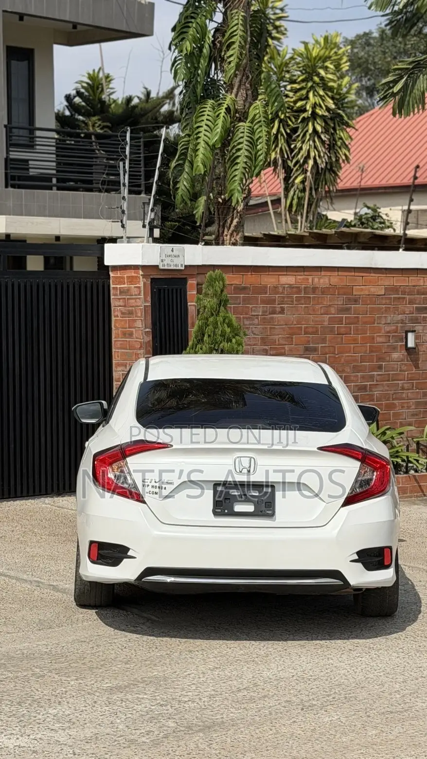 Honda Civic LX Sedan 2019 White