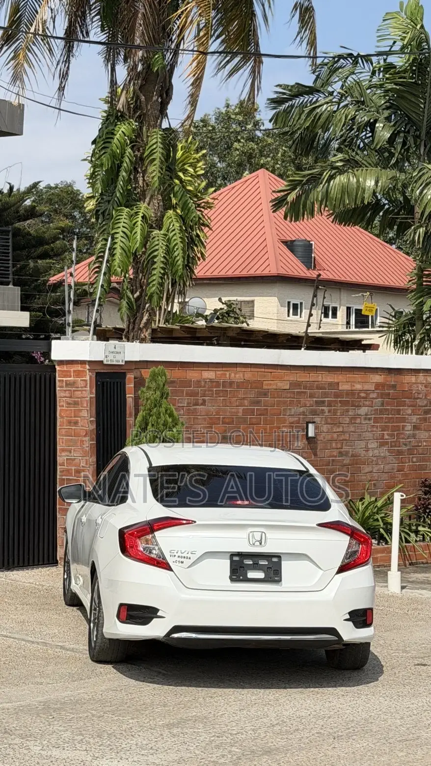 Honda Civic LX Sedan 2019 White