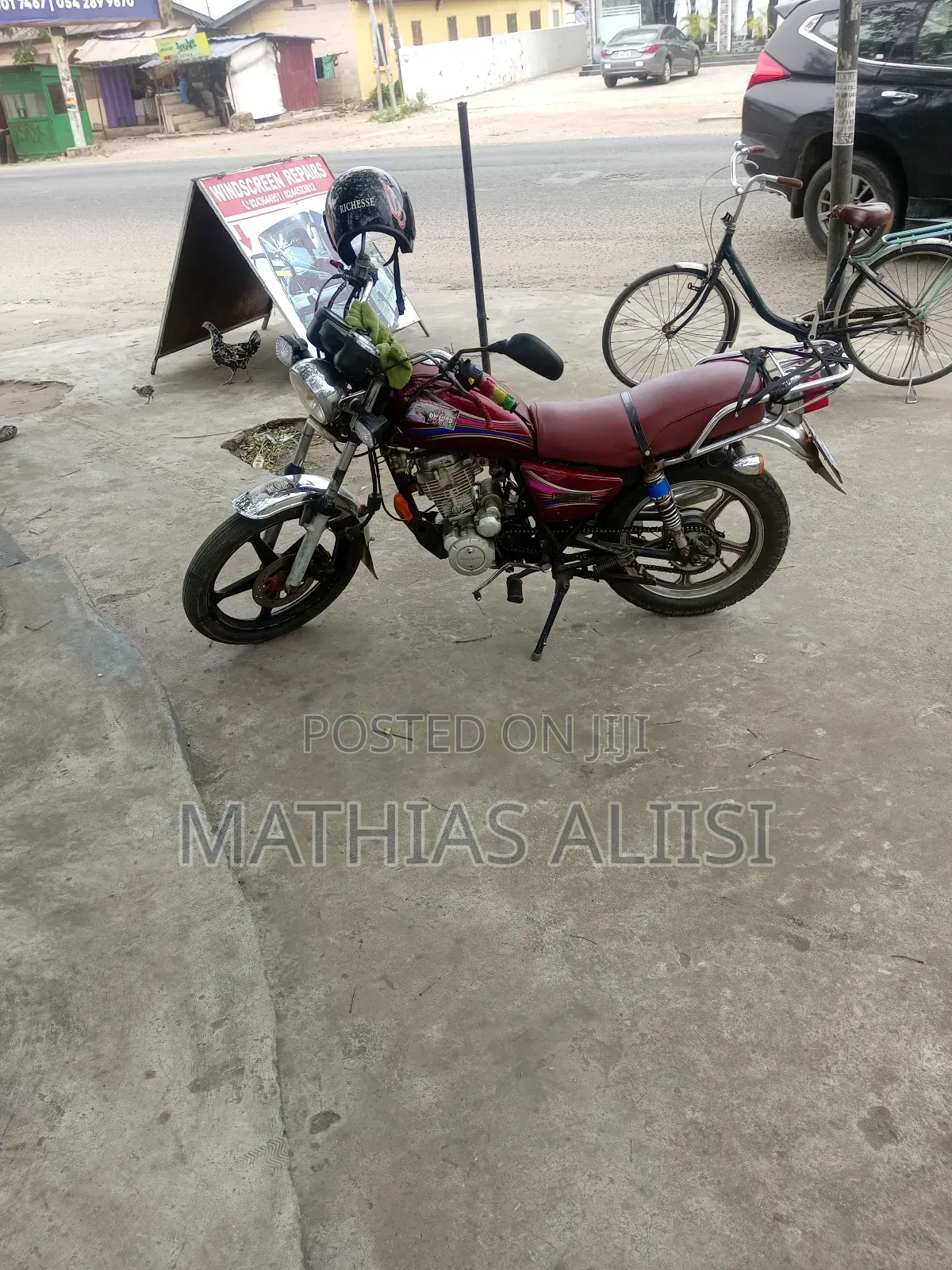 Haojue HJ125-8F 2021 Brown