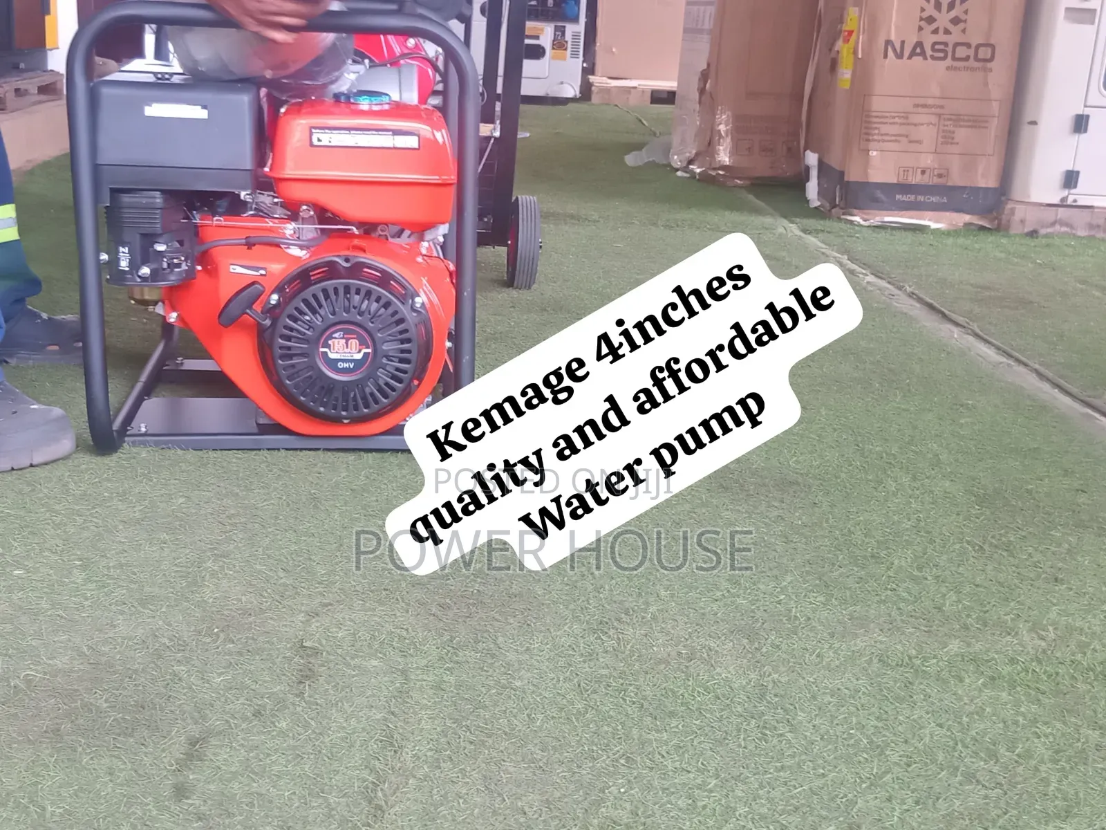 KEMAGE Heavy-Duty Petrol Water Pump – Dependable Equipment