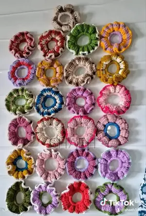 Crochet Scrunchies