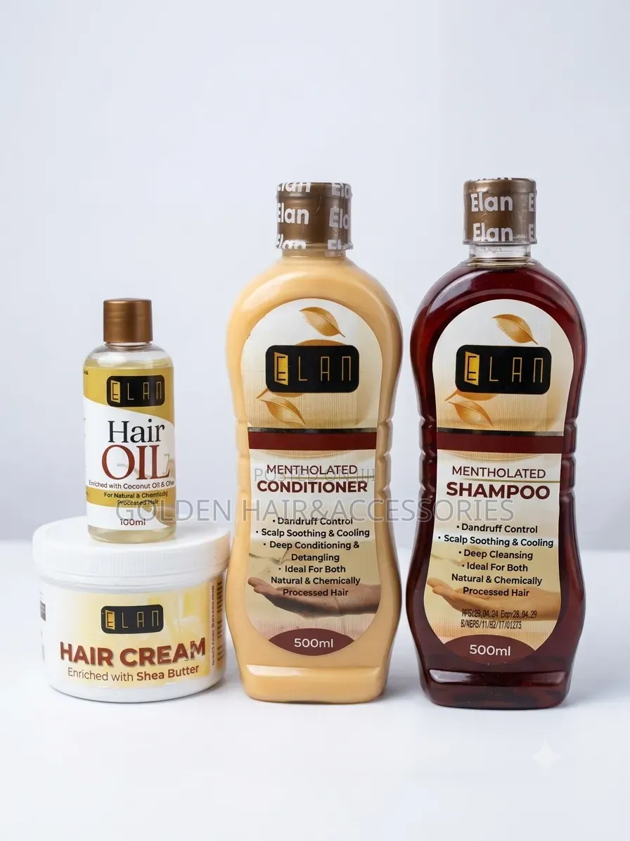 Feed Your Hairline, Norish,  Repair and Shine With This Elan Package