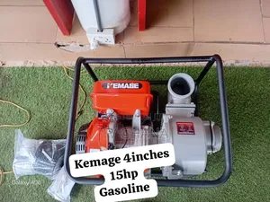 Brand New KEMAGE Water Pump – Powerful Petrol Engine, Strong 4 Inches
