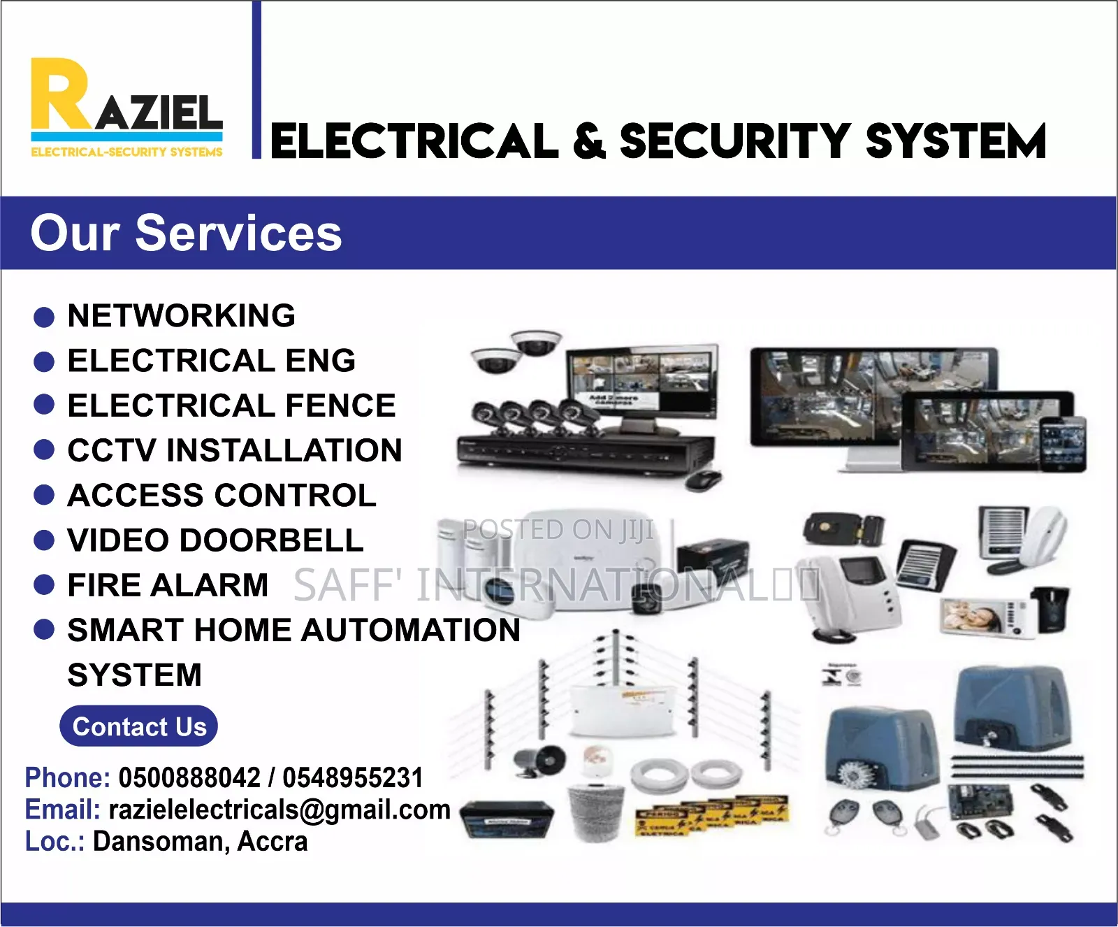 Raziel Electricals Smart Home☆Installations,☆Sales☆Services Nd Etc?