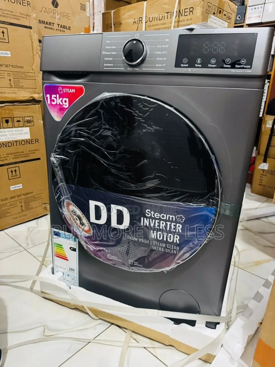 Front-Loading 15kg Fully Automatic Washing Machine