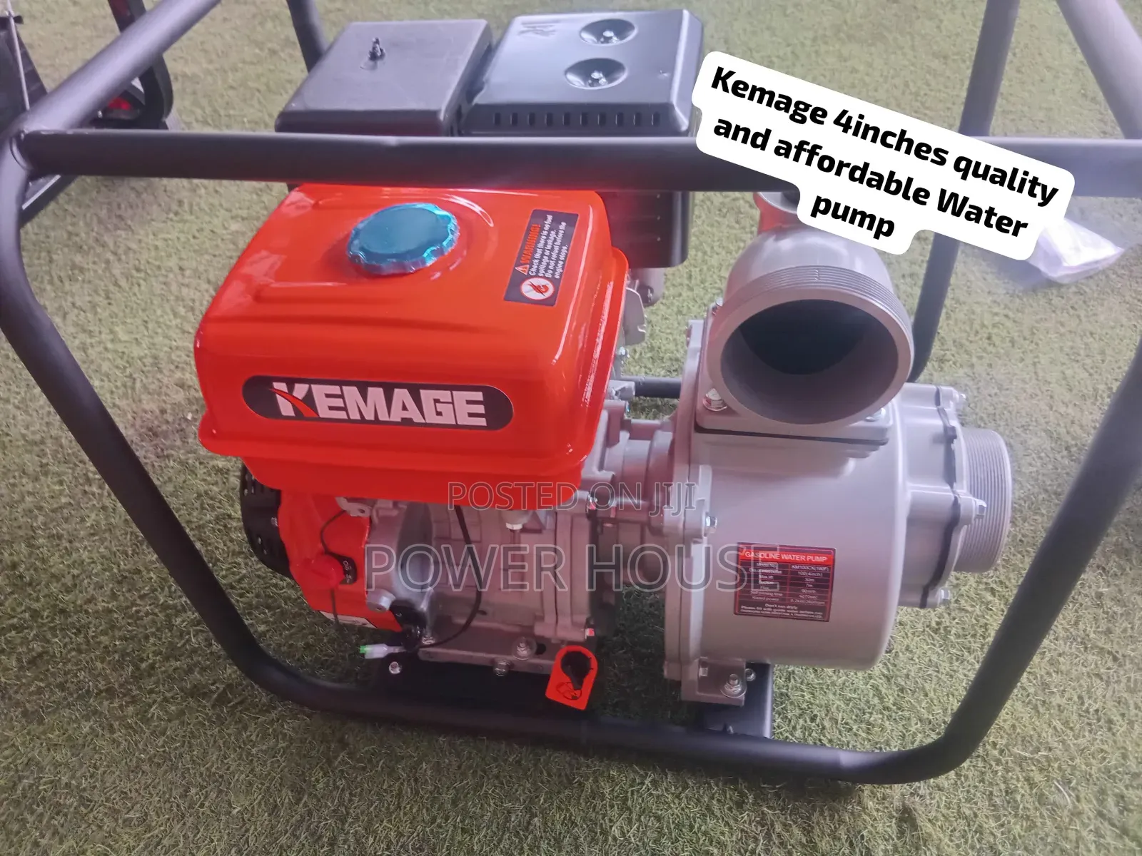 KEMAGE Premium Gasoline Water Pump Reliable Performance for Irrigation