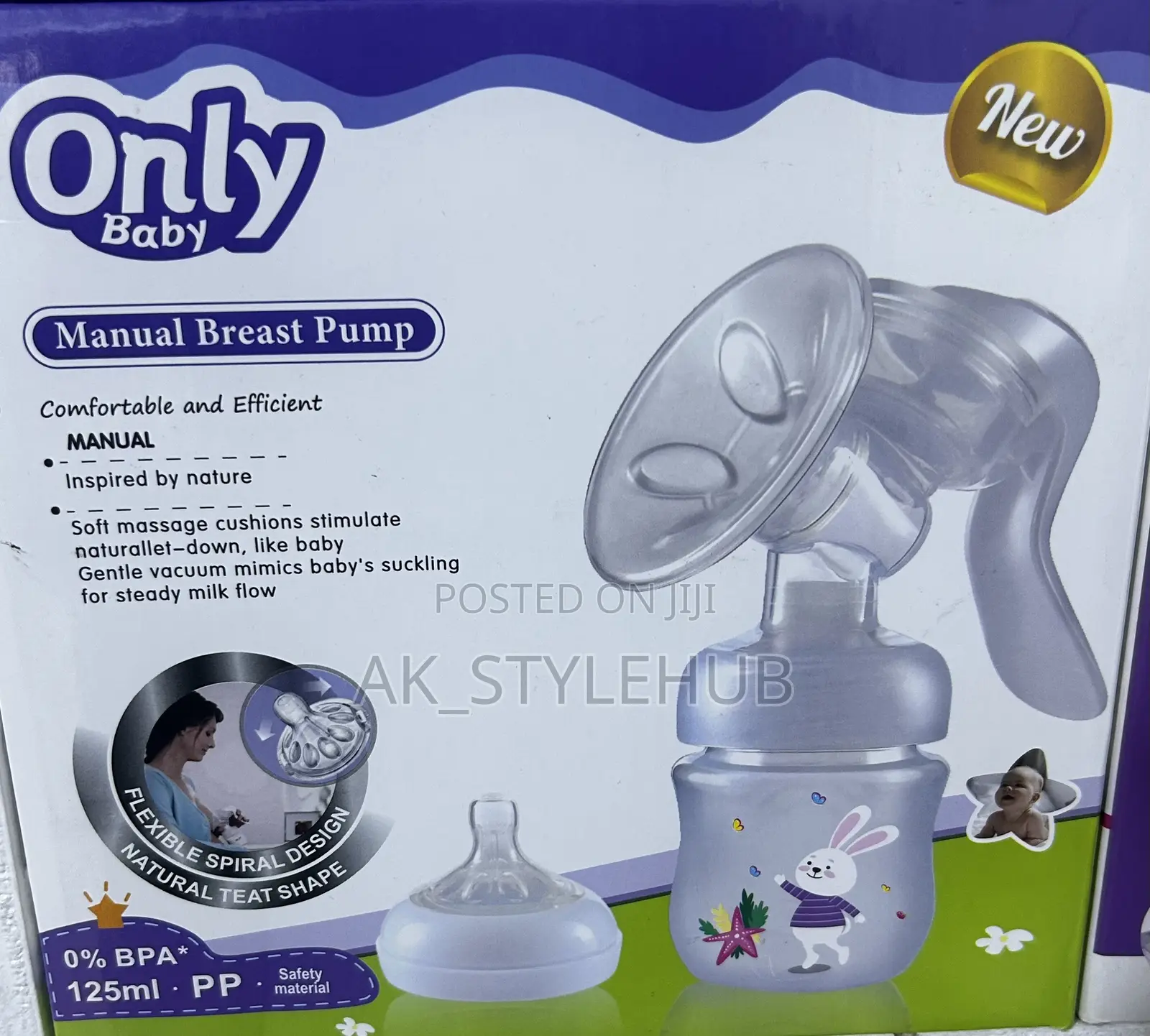 Only Baby Manual Breast Pump
