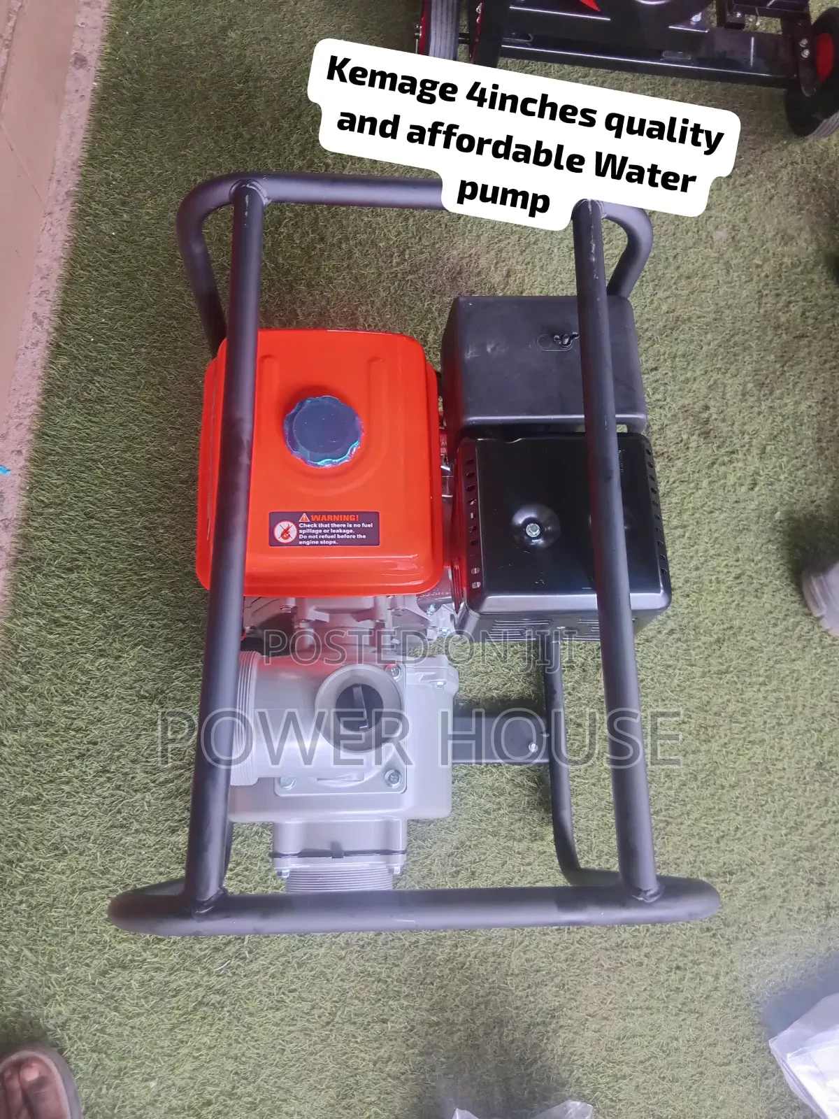 Brand New KEMAGE Water Pump – Powerful Petrol Engine, Strong Water