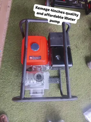 Brand New KEMAGE Water Pump – Powerful Petrol Engine, Strong Water