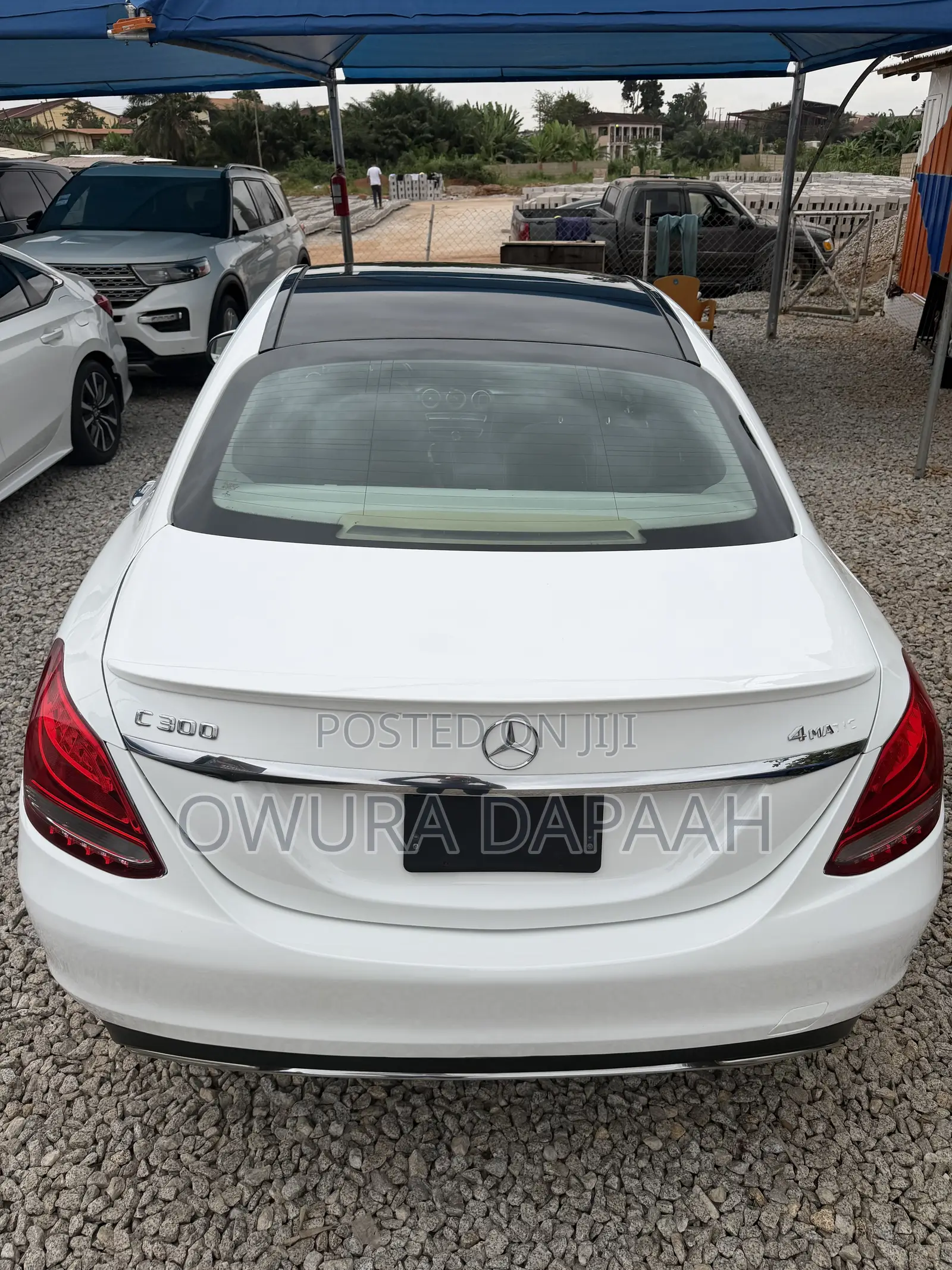 Mercedes-Benz C300 Luxury 4Matic Sedan AWD (2.0L 4cyl 7A) 2016 White