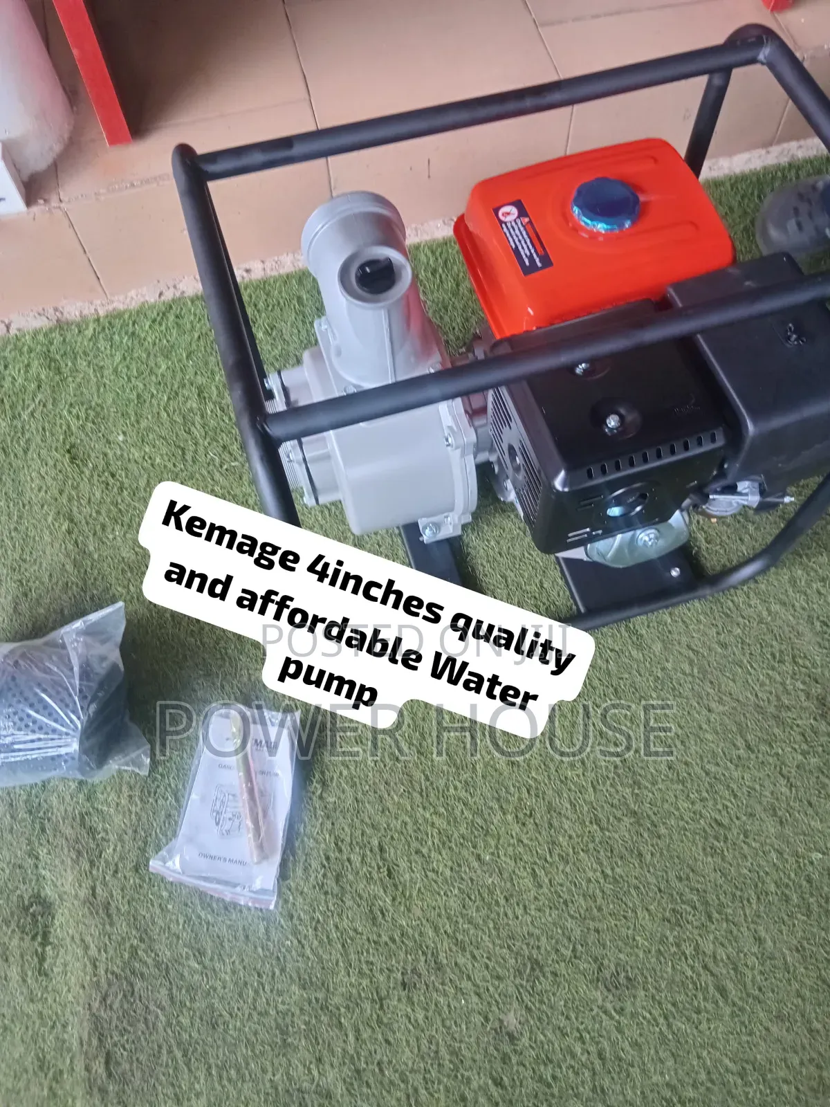KEMAGE Professional Petrol Water Pump High Performance, Durable Design