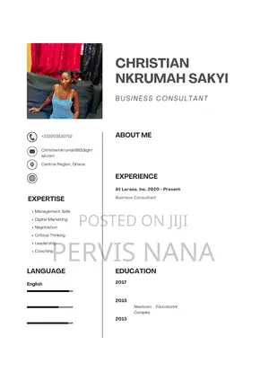 Pro Cv Design-50Ghc, 2hr Delivery+ Cover Letter