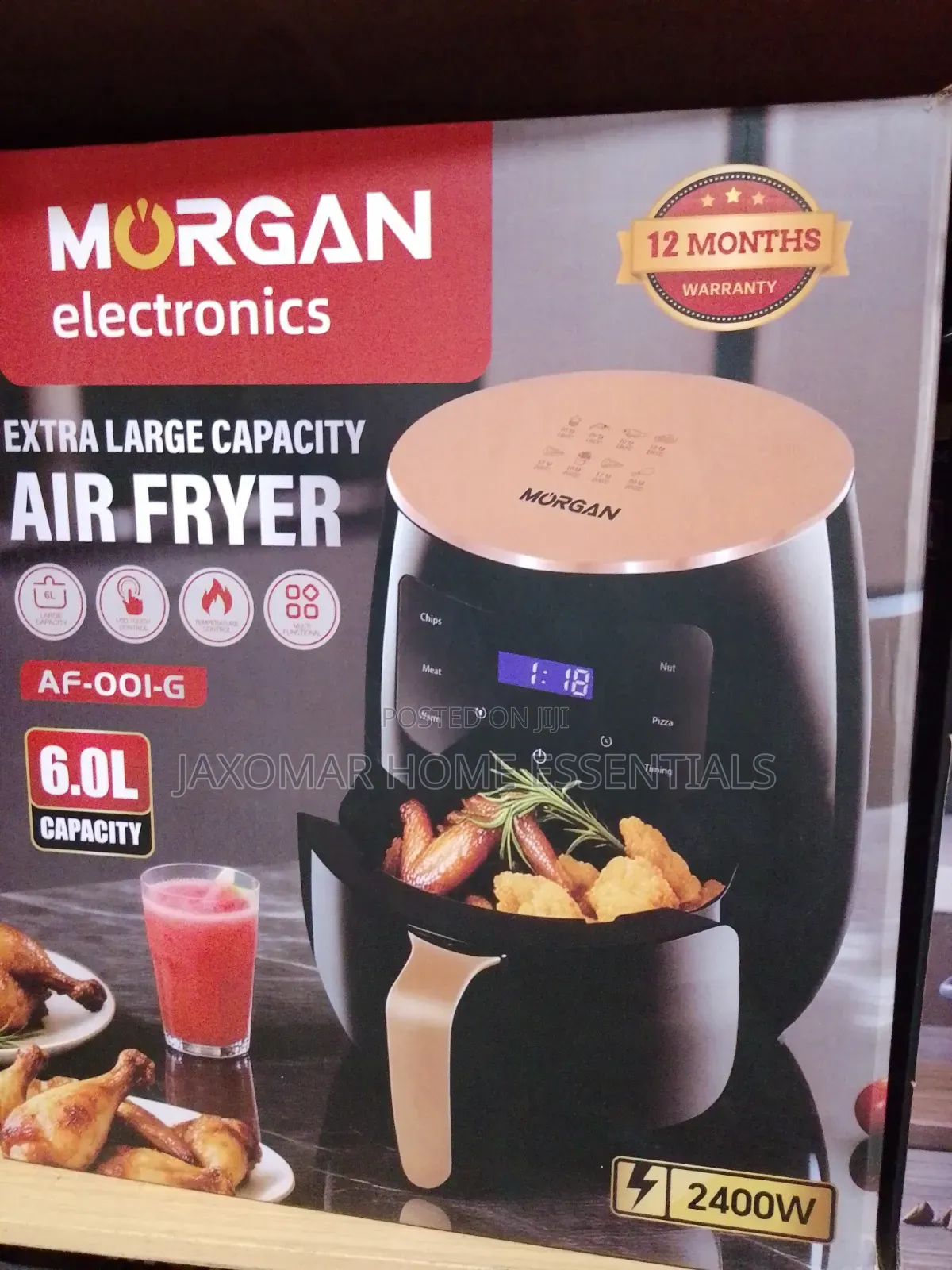 Morgan 6L Air Fryer