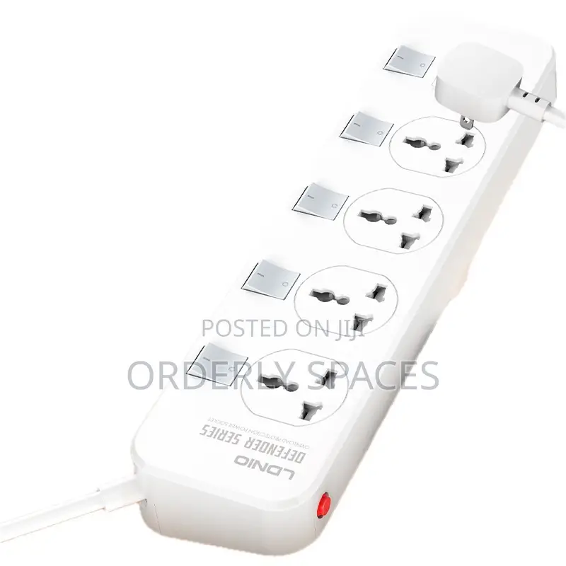 LDNIO 4 Outlet Defender Series With 4 USB Ports
