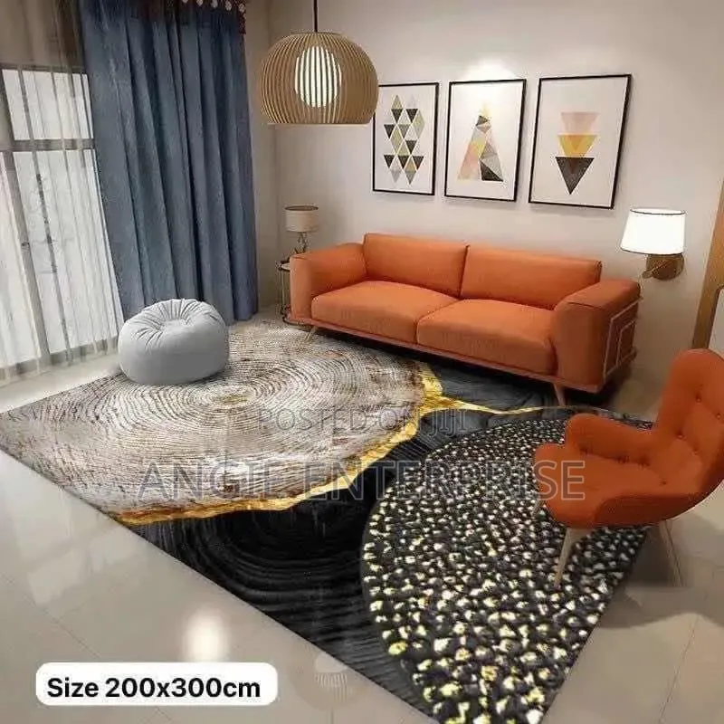 Executive 3D Center Carpet - The Ultimate Home Glow-Up. (200/300cm)