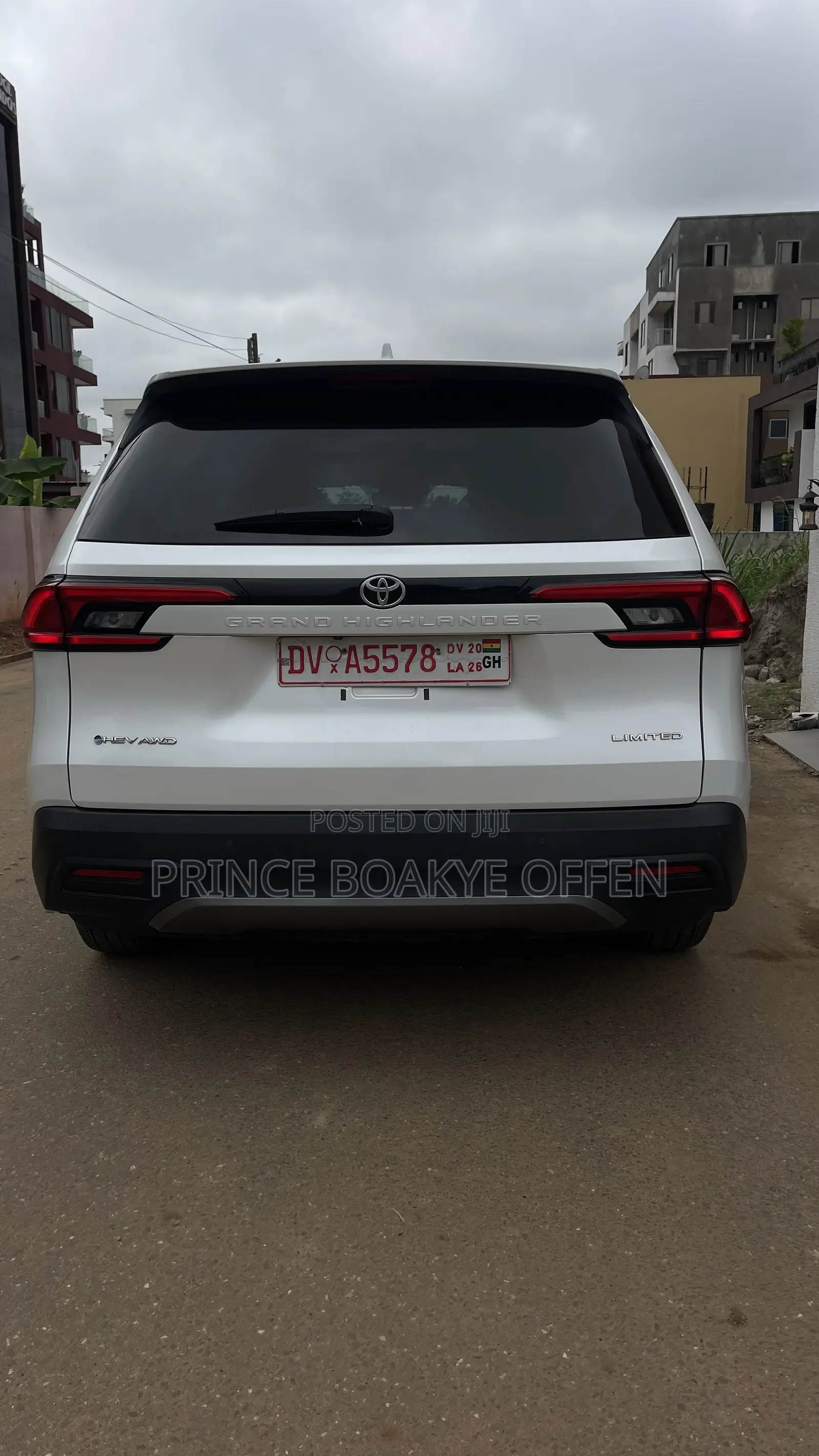 Toyota Highlander Limited AWD 2024 White
