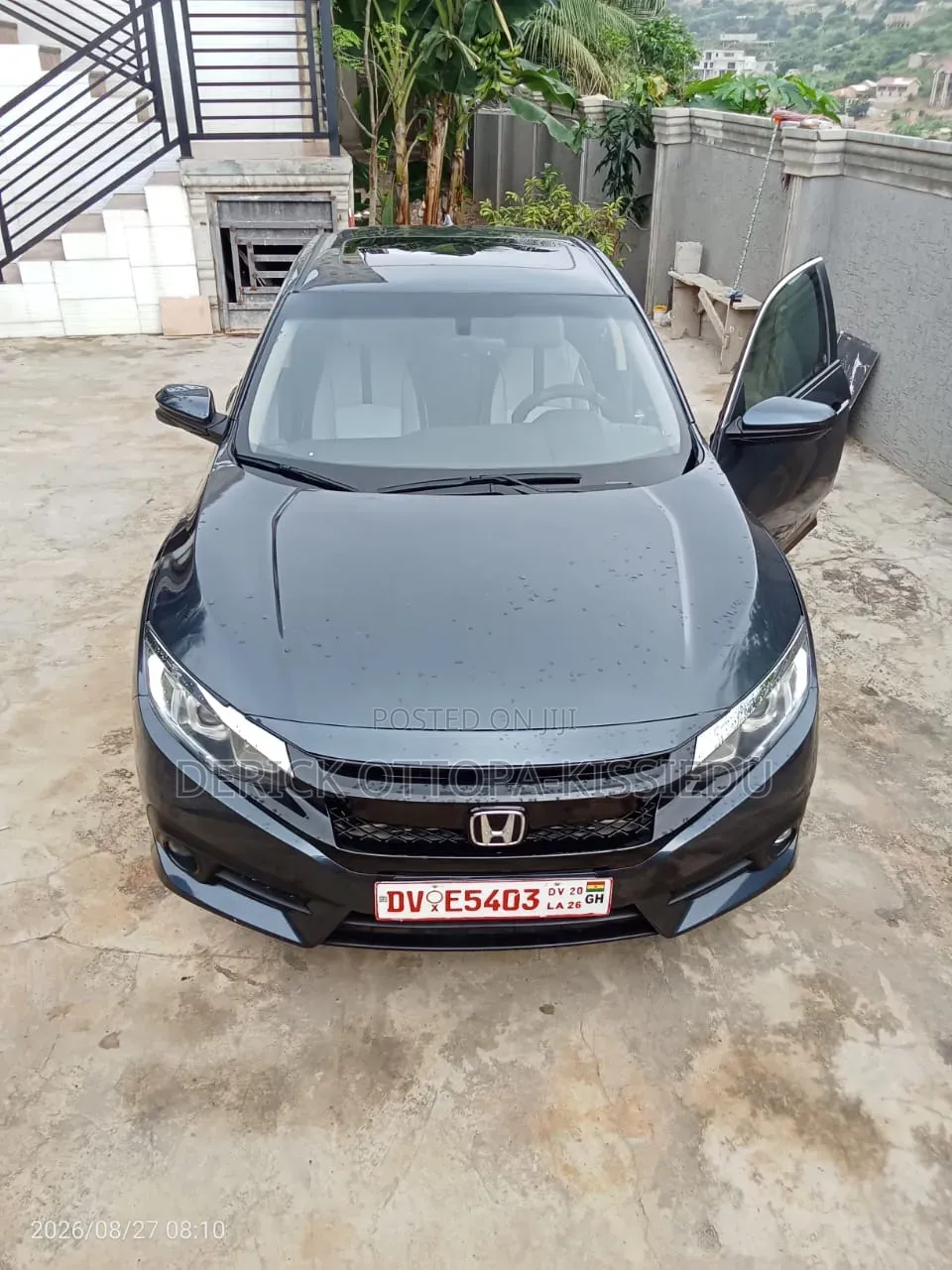 Honda Civic EX 4dr Hatchback (1.5L 4cyl) 2017 Black