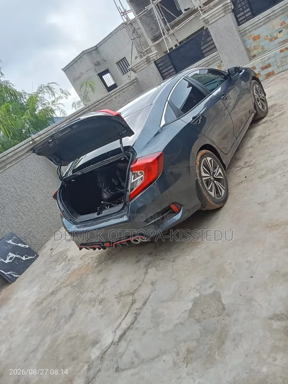 Honda Civic EX 4dr Hatchback (1.5L 4cyl) 2017 Black