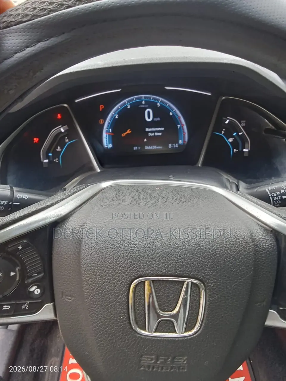 Honda Civic EX 4dr Hatchback (1.5L 4cyl) 2017 Black