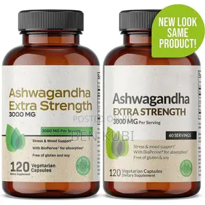 Ashwagandha Extra Strength- 120 Capsules