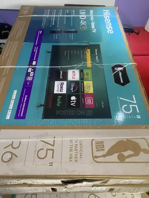 HISENSE TV  85” and 75”