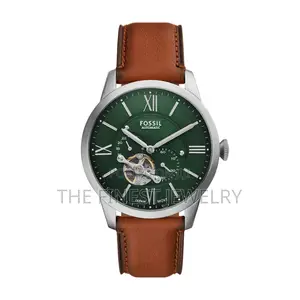 Fossil Townsman Automatic Brown Leather Watch - ME3265