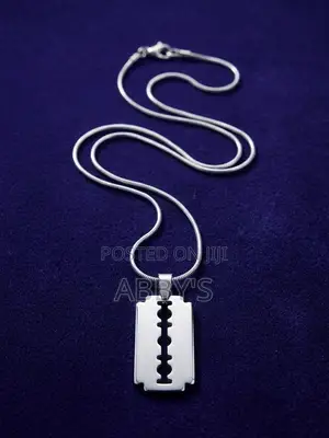 The Razor Emblem Necklace