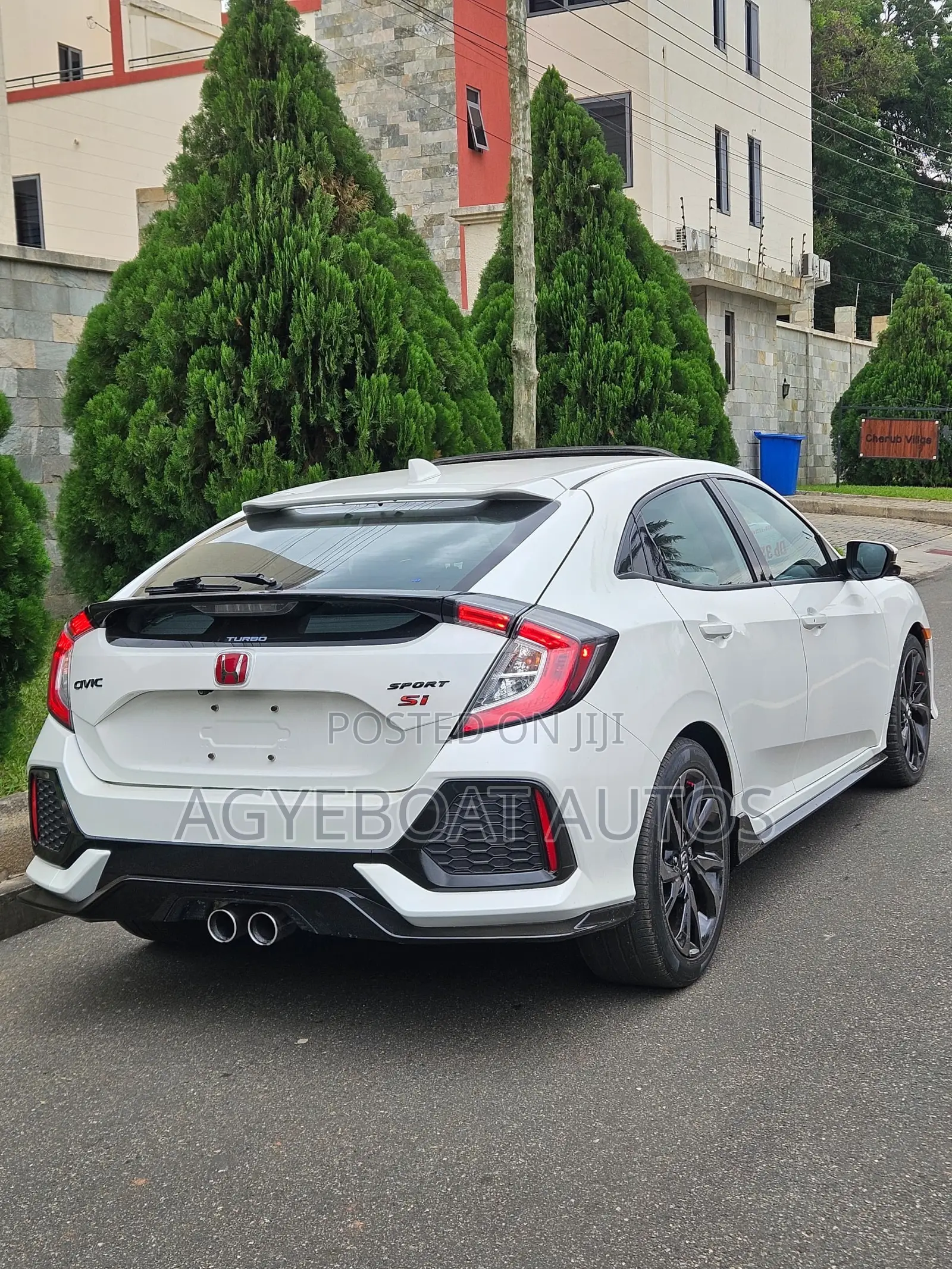Honda Civic Sport 4dr Hatchback (1.5L 4cyl) 2017 White