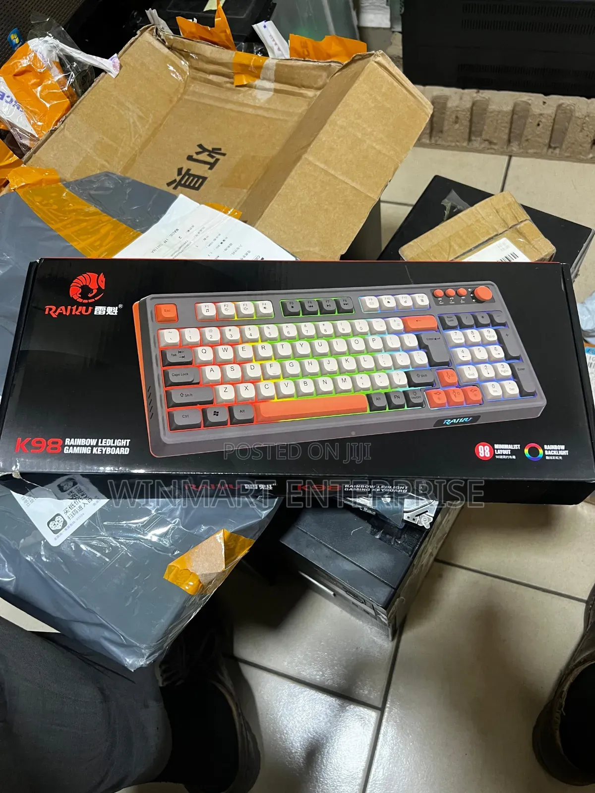 Gaming Keyboard  Raiku K98