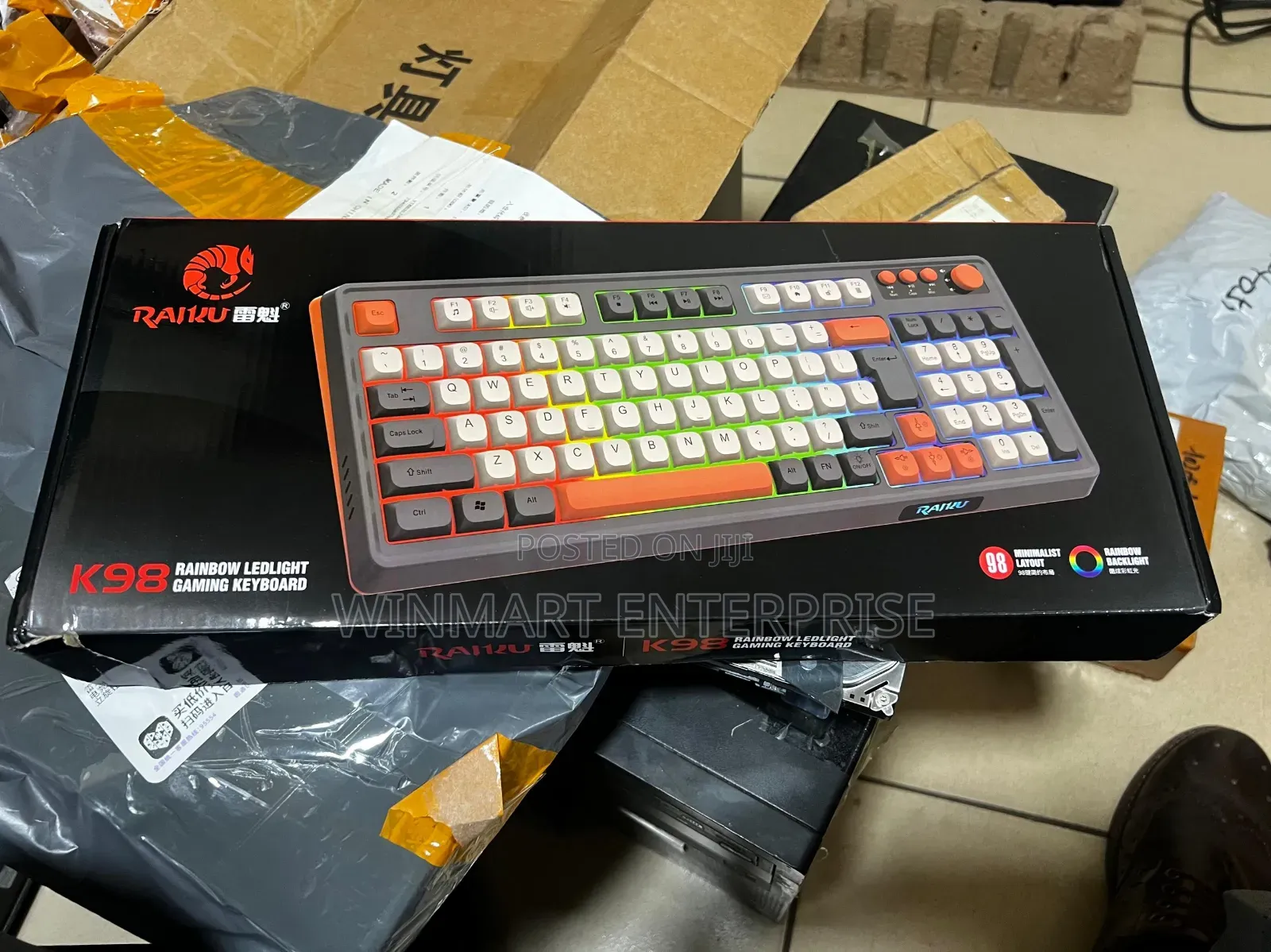 Gaming Keyboard  Raiku K98