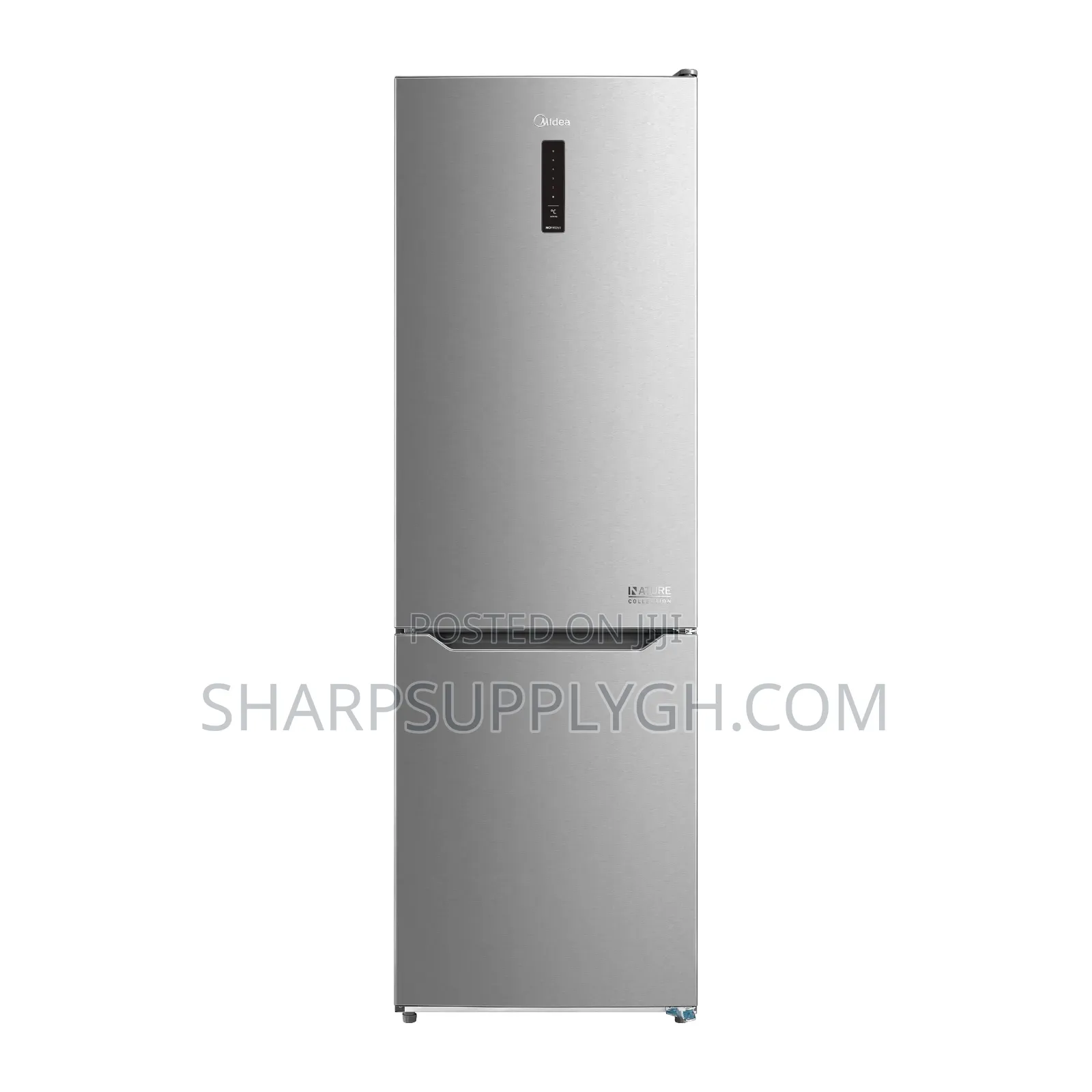 Midea 302L Double-Door Bottom-Freezer Refrigerator
