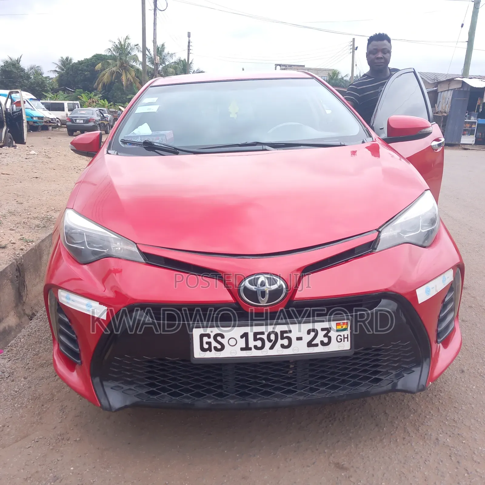 Toyota Corolla 2018 Red