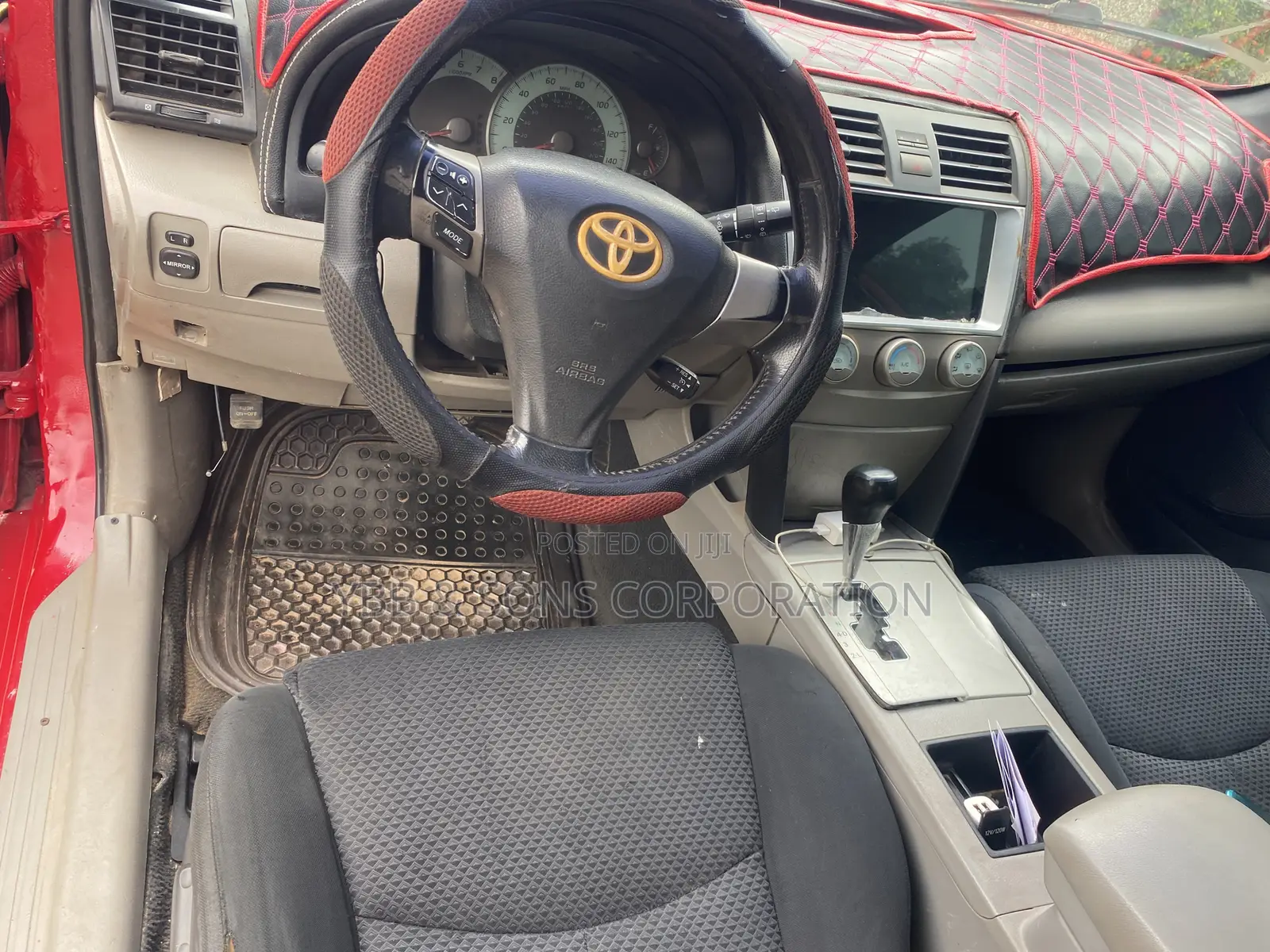 Toyota Camry 2008 Red