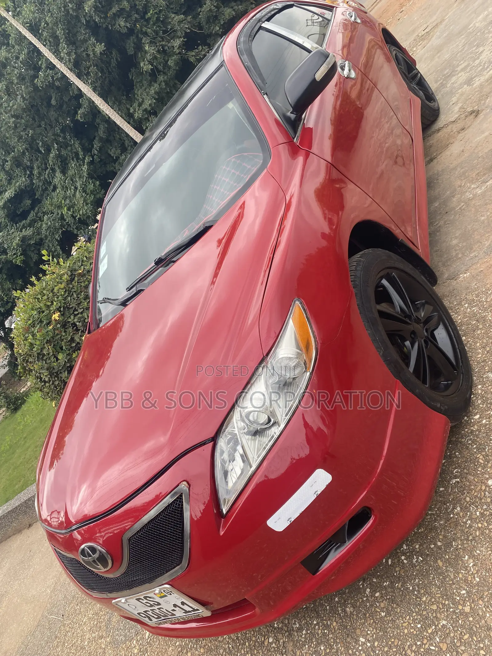 Toyota Camry 2008 Red