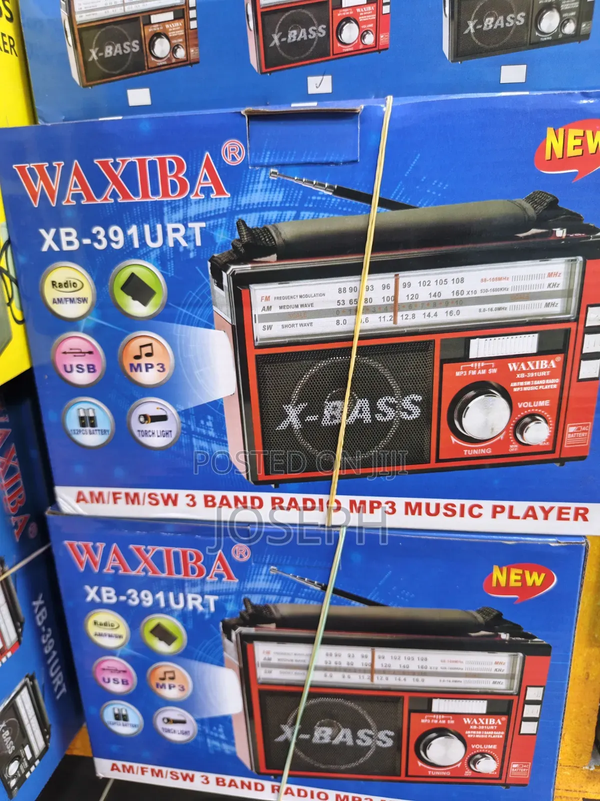 Multi-Band Portable Radio — Music, News & Entertainment Anywhere!