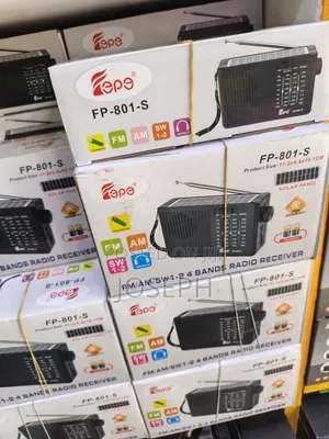 Multi-Band Portable Radio — Music, News & Entertainment Anywhere!