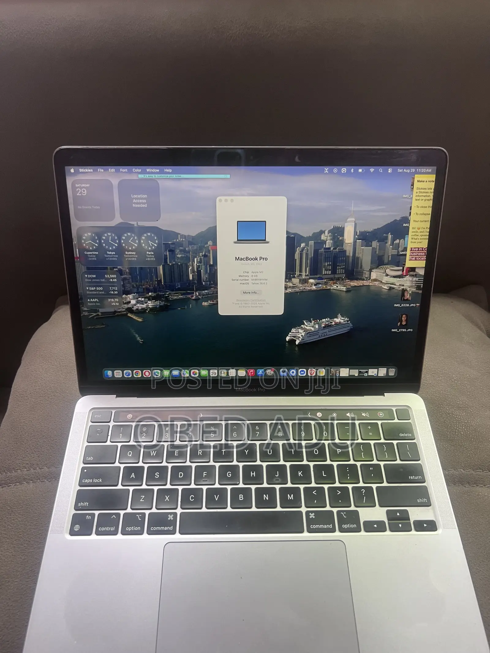 Laptop Apple MacBook Pro 8GB Intel Core M2 SSD 512GB