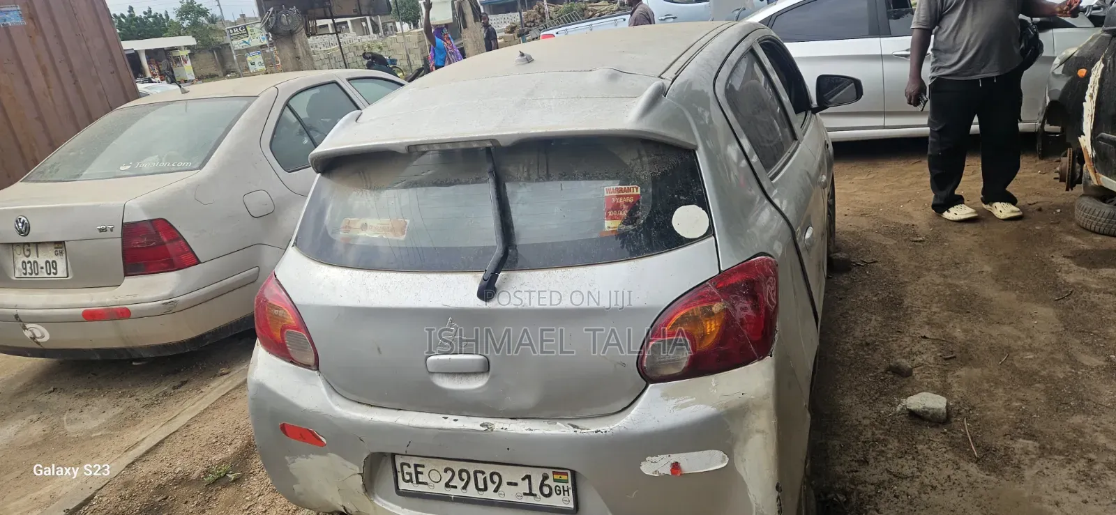 Mitsubishi Mirage 2016 Silver