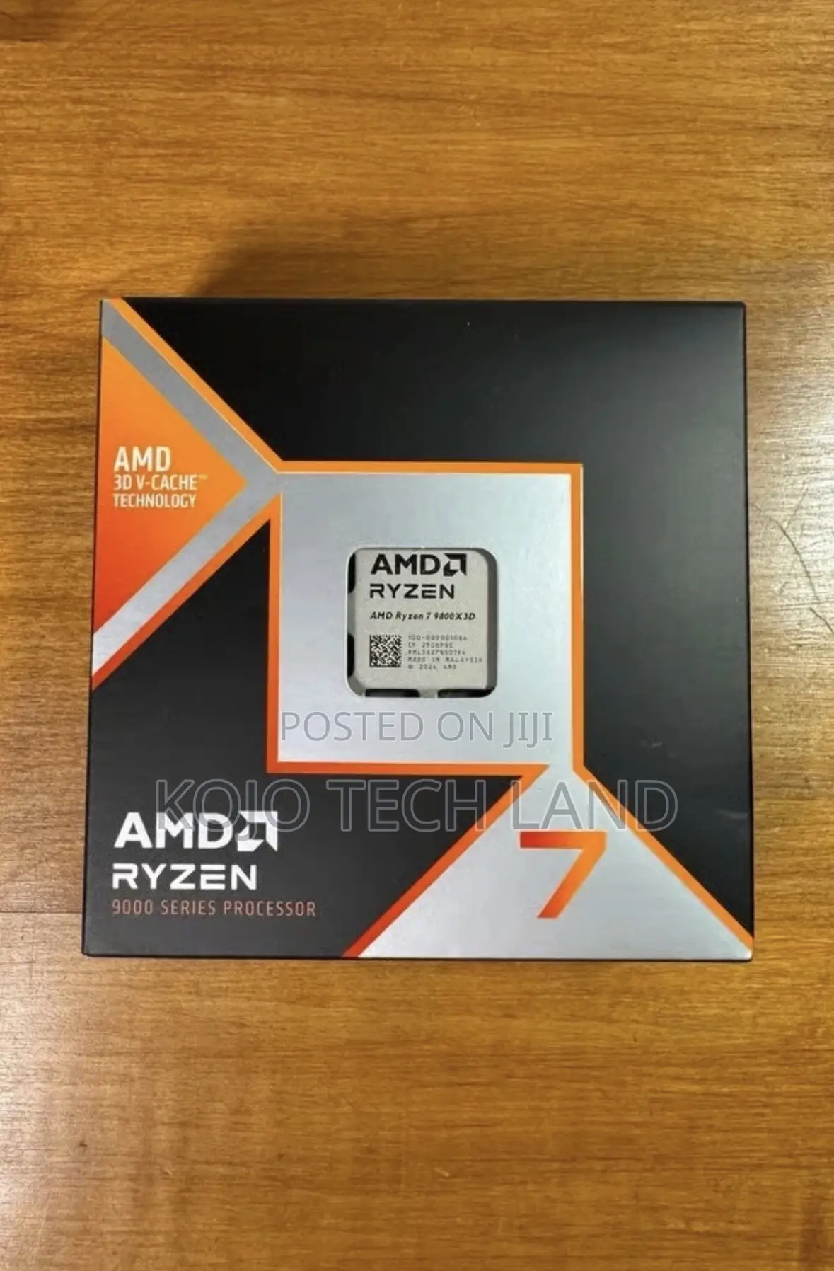 AMD RYZEN 7 9800X3D 8-Core, 16-Thread Desktop Processor