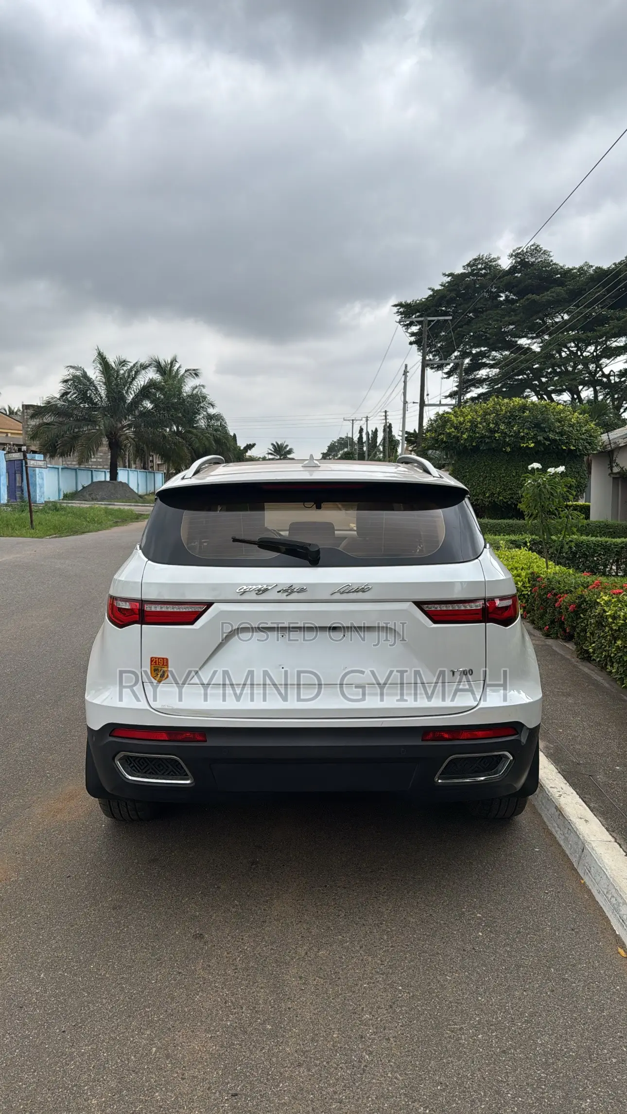 Zotye T700 2018 White
