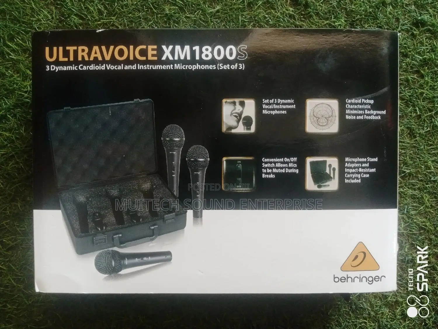 Behringer Cord Microphones (3 in 1 )