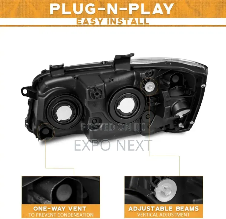 Toyota Highlander 2004-2006 Headlight
