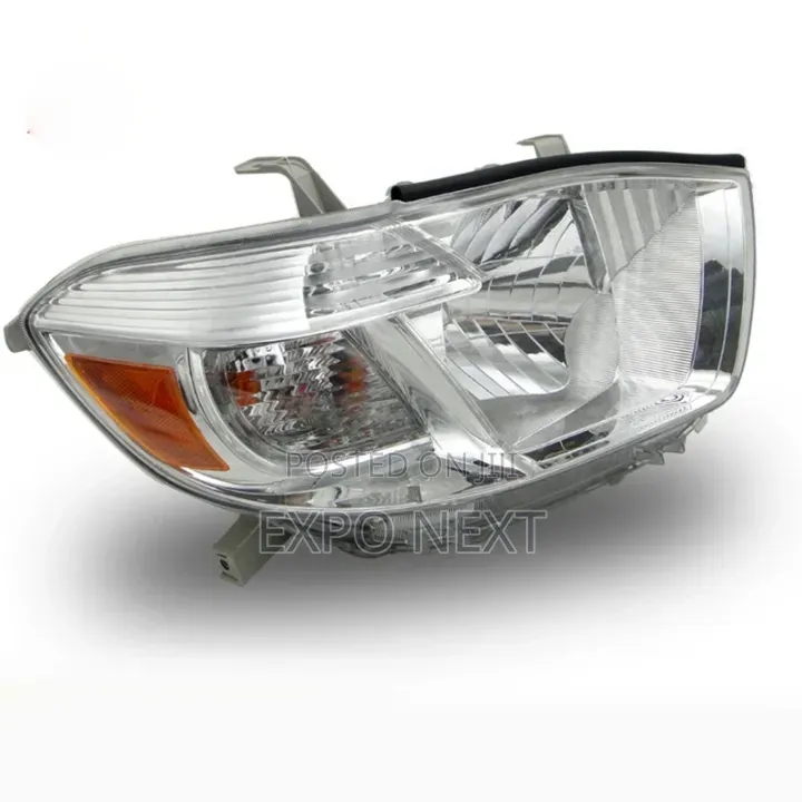 Headlights for Toyota Highlander 2009-2012 Halogen