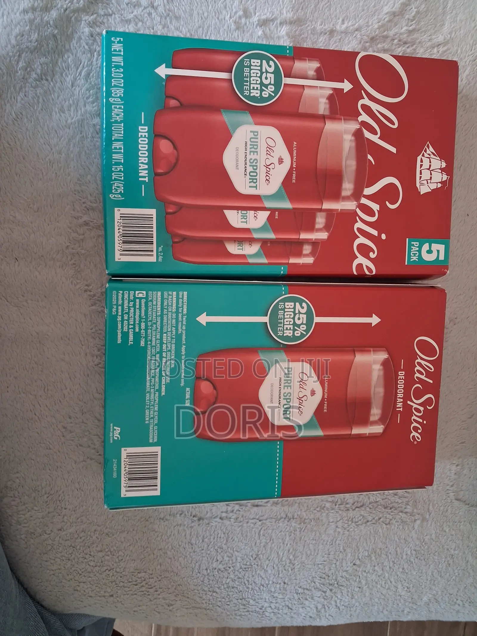 Degree,old Spice,gillette,Dove Stick on and Deodorant Sprays for Sale